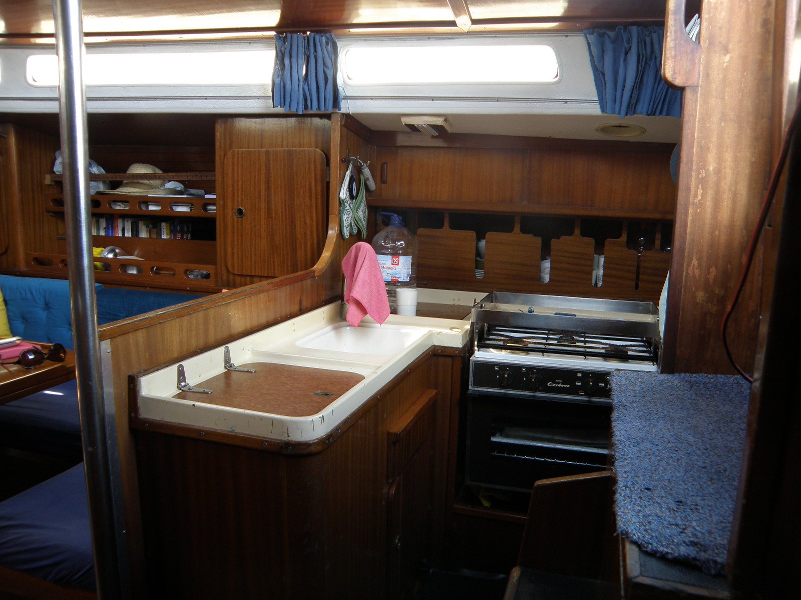 Cocina del velero