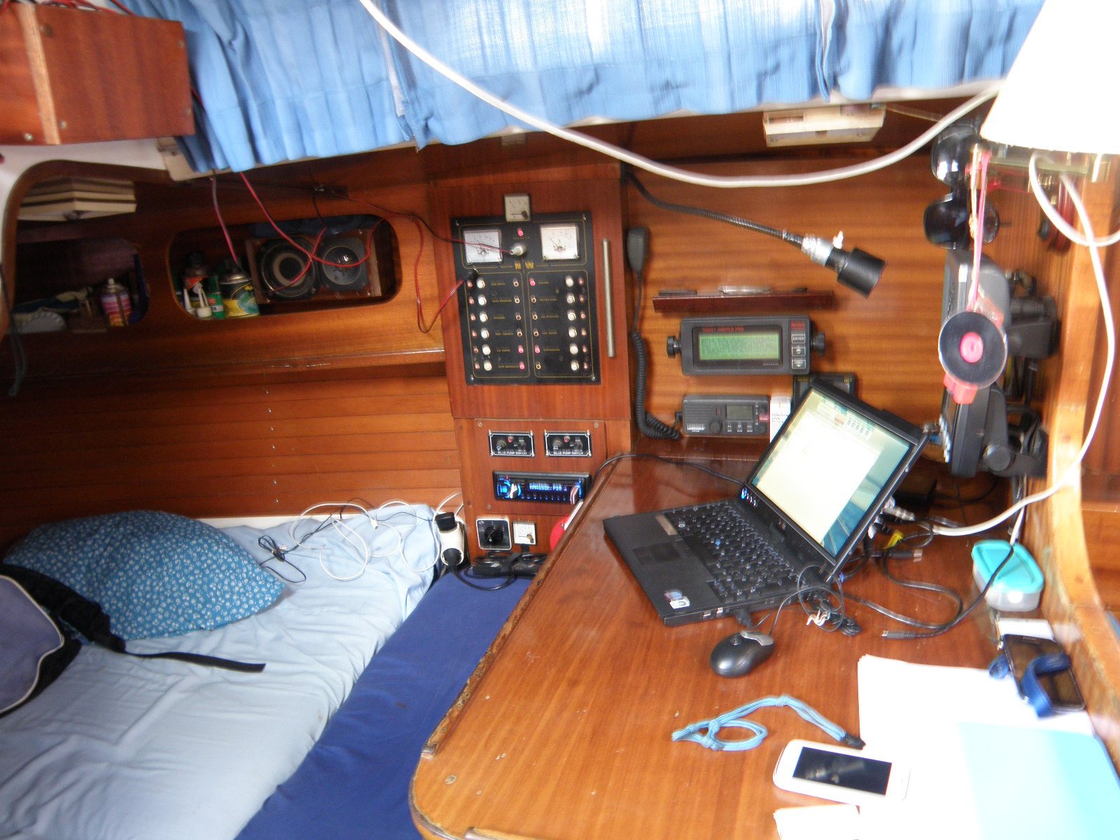 Instrumentación Raymarine de navegación